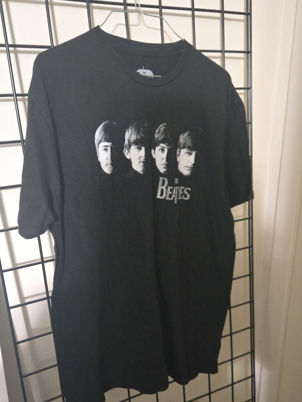 Black The Beatles Graphic Tee - Unbranded